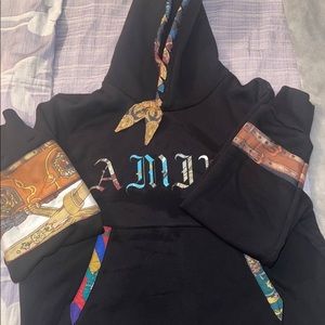 Amiri scarf hoodie exclusive deadstock!!!